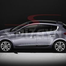 Renault Megane 3 Sensörlü 2010 2016 4 Kapı Krom Kapı Kolu