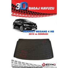 Renault Megene 4 Hb 2016 Sonrası 3d Bagaj Havuzu