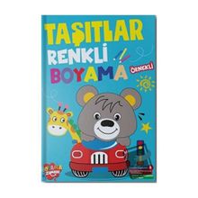 Renkli Boyama 3+ Taşıtlar Boyama Zamanı