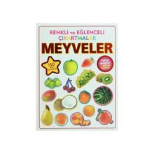 Renkli ve Eğlenceli Çıkartmalar - Meyveler - Kolektif