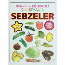Renkli ve Eğlenceli Çıkartmalar - Sebzeler - Kolektif