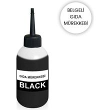 Renksan Canon/HP Uyumlu 100 ml Muadil Siyah Gıda Mürekkep
