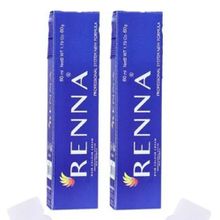 Renna 60 ml 1-1 Mavi Siyah 2'li Set Tüp Saç Boyası + Oksidan