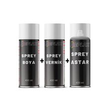 Replax Opel 40R Olimpik Beyaz Vernik Astar ve Sprey Boya
