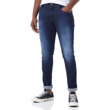 Replay Anbass Slim-Fit Power Stretch ile 007 Koyu Mavi Erkek Kot Pantolon