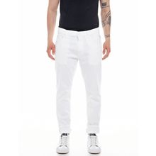 Replay Mickym Slim-Fit Streç 001 Beyaz Erkek Jeans