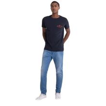 Replay Regular Erkek Bisiklet Yaka T-Shirt,Siyah S,8059799024584