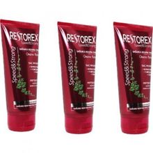 Restorex 3x200 ml Sağlıklı Uzama Etkili Sıvı Saç Kremi