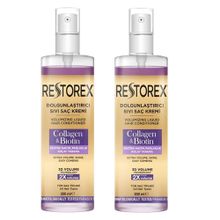 Restorex Kolajen ve Biotin 2x200 ml Sıvı Saç Kremi