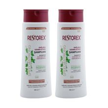 Restorex Sağlıklı Uzama Etkili 2x500 ml Kuru Ve Yıpanmış Saçlar Şampuan