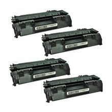 Retech HP 05A-CE505A Toner Muadil Yazıcı Kartuş 4 Lü Ekonomik Paket Siyah