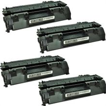 Retech HP 80A-CF280A Toner Muadil Yazıcı Kartuş 4 Lü Ekonomik Paket Siyah