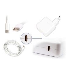 Retro Apple MacBook 29W 5.2V 2.4A USB-C PD Şarj Adaptör