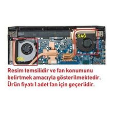 Retro Casper Nirvana C900.7700-8DG0X Sağ Uyumlu Laptop İşlemci Fan