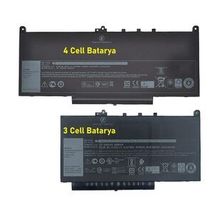 Retro Dell Latitude 7270 Uyumlu Laptop Batarya