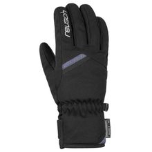 Reusch Coral R-Tex XT Softshell Siyah/Mavi Kadın Kayak Eldiveni