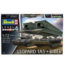 Revell 3307 1:72 Leopard 1A5-Bridgelayer Biber Model Kit