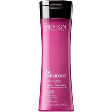 Revlon 250 ml Professional Be Fabulous Daily Care Normal Thick Hair Cream Shampoo