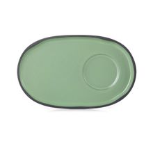 Revol Caractere Gourmet Mint Yeşili 18x11 cm Fincan Tabağı