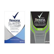 Rexona Clinical Protection Kadın ve Erkek 45 ml 2'li Set Stick Deodorant