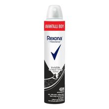 Rexona Invisible Black+White Antiperspirant 200 ml Kadın Sprey Deodorant