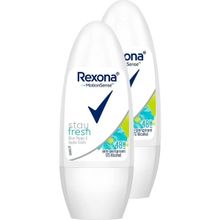 Rexona Kadın Stay Fresh Mavi Gelincik Ve Elma 50 ml X2 Adet Roll On Deodorant