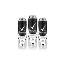 Rexona Men Invisible Black+White 3x150 ml Erkek Deodorant