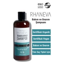 Rhaneva 400 ml Organik ve Vegan Sertifikalı Tamanu Serisi Bakım ve Onarım Şampuanı