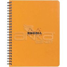 Rhodia Basic Spiralli 80 gr 80 Yaprak Kareli Defter