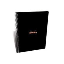 Rhodia Noktalı 80 gr 80 Yaprak 225x297 mm Basic Siyah Kapak Spiralli Defter