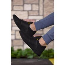 Riccon 0012105 Siyah Sarı Erkek Sneaker