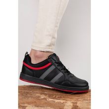 Riccon 00122022 Siyah Kırmızı Erkek Sneaker Ayakkabı