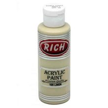 Rich 109 Linen Rengi Art Craft Rich Akrilik Boya 70 cc