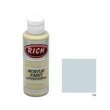 Rich 130cc 176 Gri Mavi Akrilik Boya