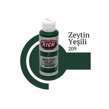 Rich 130cc 209 Zeytin Yeşili Akrilik Boya