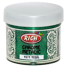 Rıch 1571 Yeşil Chrome 50 Cc Metalik Akrilik Boya