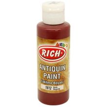 Rich 1612 Akrilik Eskitme Boyası Bordo 120 cc