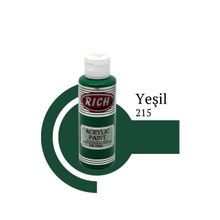 Rich 215 130 cc Yeşil Akrilik Boya