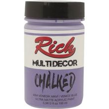 Rich 4554 Venedik Mavi 100 ml Multi Decor Chalked Akrilik Boya