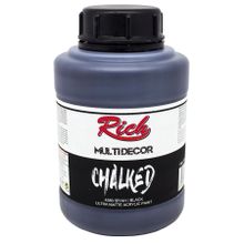 Rich 4580 Siyah 1750 gr Akrilik Boya