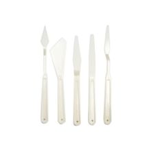 Rich 5'li Set Beyaz Plastik Spatül Seti
