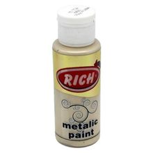 Rich 734 Krem Metalik Akrilik Boya 60 cc