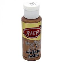 Rich 740 Bronz 60 cc Metalik Akrilik Boya