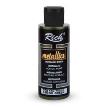 Rich 758 Yağ Yeşili 120 ml Metalik Akrilik Boya