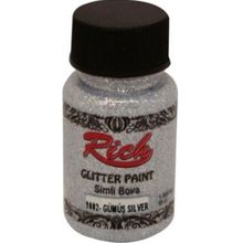 Rich 9002 Gümüş 50 cc Paint Simli Glitter Boya