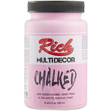 Rich Bebek Pembe 250 cc Multi Decor Chalked Hobi Boyası
