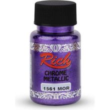 Rich Chrome Metalik Mor 50 cc Akrilik Boya