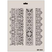 Rich Dantel Seri DN-901 35x25 cm Stencil