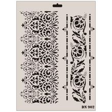 Rich Dantel Seri DN-902 35x25 cm Stencil