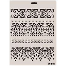 Rich Dantel Seri DN-903 35x25 cm Stencil
